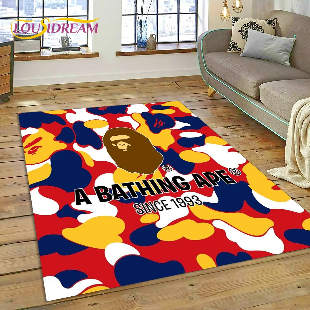 3D Printing Online - 3D-Druck B-BAPE Modischer Teppich für Schlafzimmer,