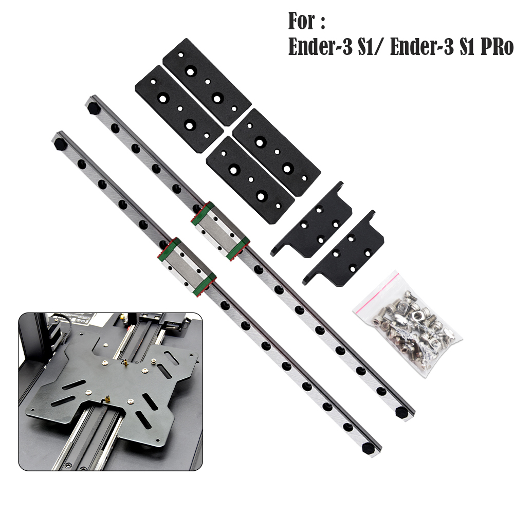 Ender 3 Upgrade Kit - Dual-Y-Achsen-Linearschienen-Upgrade-Kit für Ender 3 S1 Ender-3