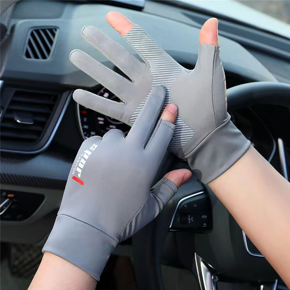 Asa Filament Outdoor - Ice Silk Halffinger Fahrradhandschuhe für Damen