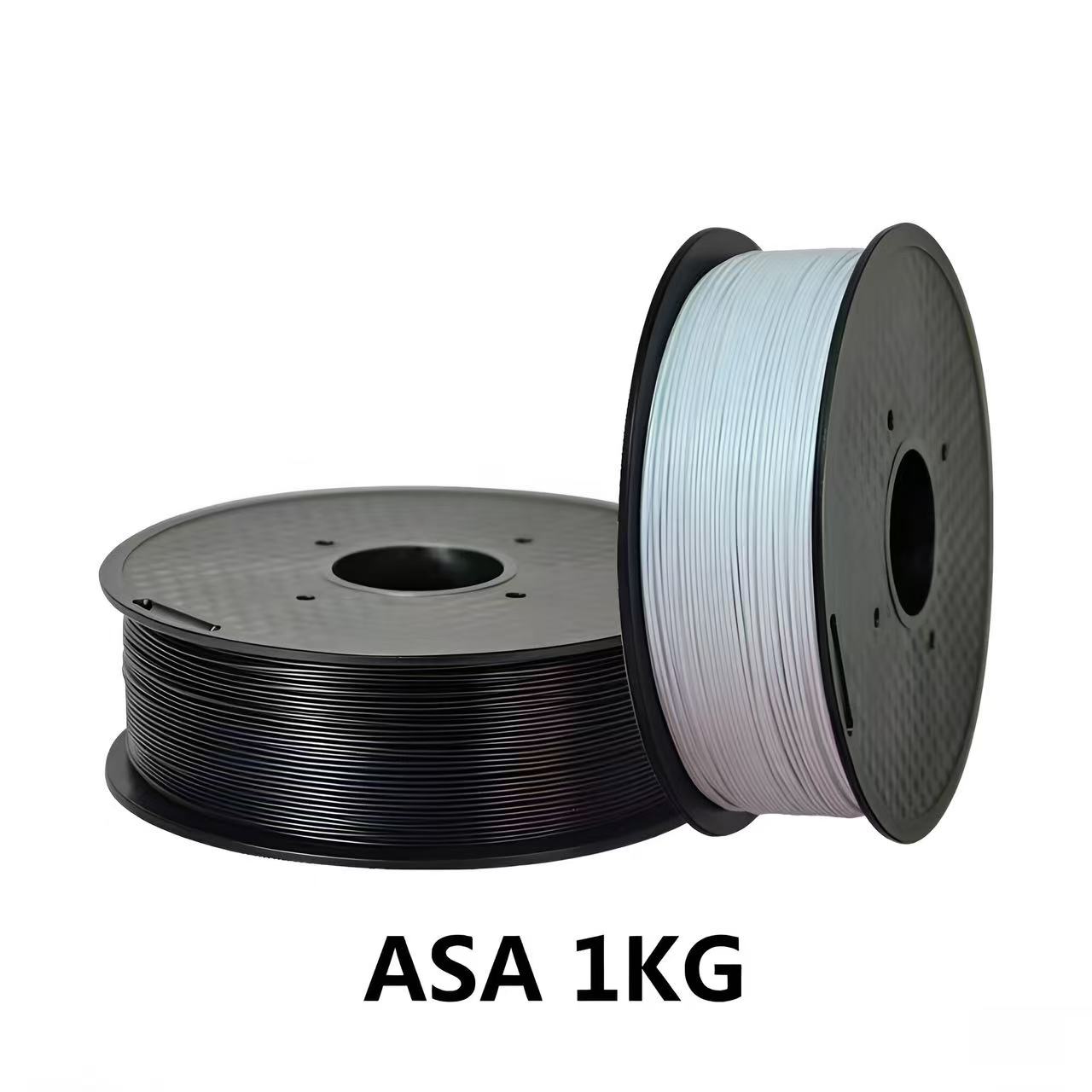 Asa Filament Outdoor - Hochwertiges ASA-Filament 1kg, ASA Schwarz, ASA