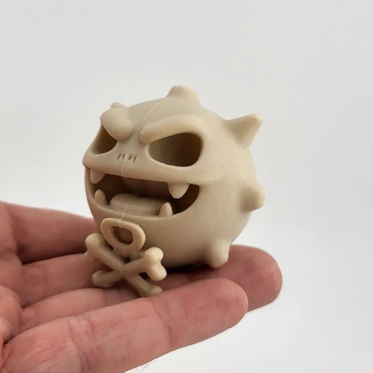 3D Printing Idea - Pokémon Skelett-Fossil Figur Modell 3D-Gedruckt Pokémon