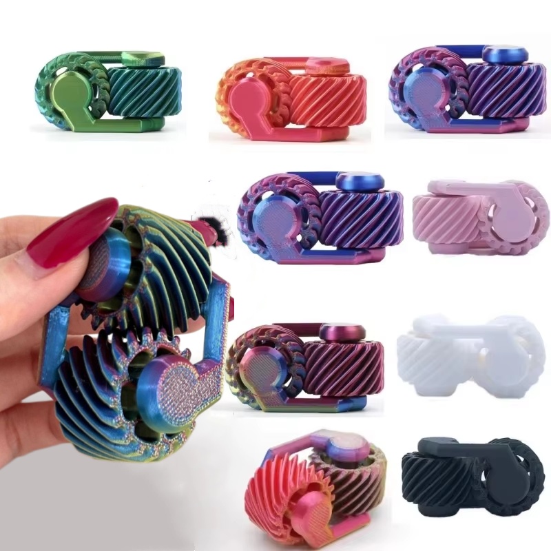 3D Printing Gears - 1 Stück 3D-Gedruckter Fidget Spinner Fingerspitzen-Gyroskop