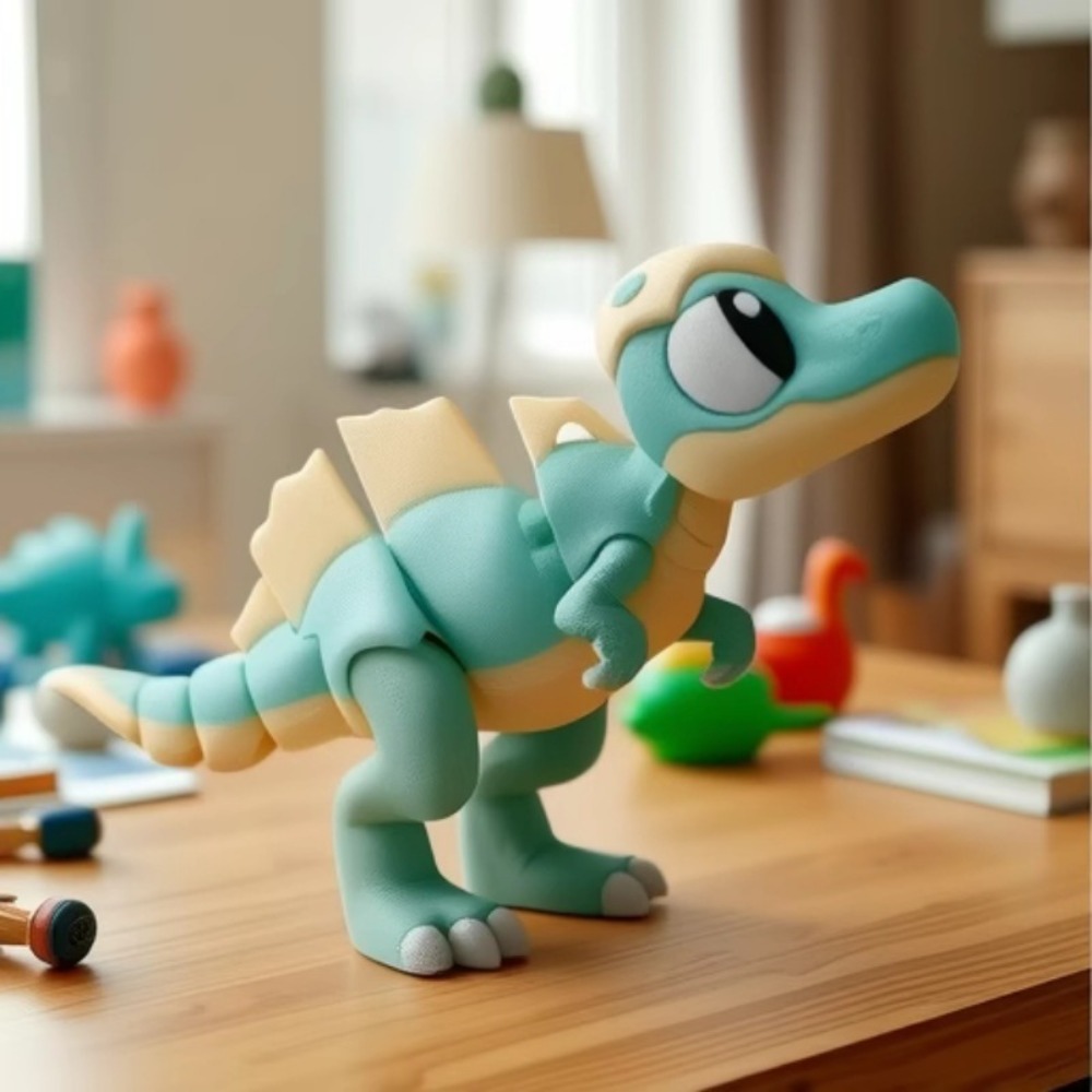 3D-Gedruckte Cartoon-Tyrannosa – 3D Printing Household Items Bewertung und Preis
