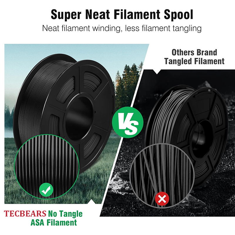 TECBEARS ASA 3D-Drucker Filame – Asa Filament Outdoor Bewertung und Preis