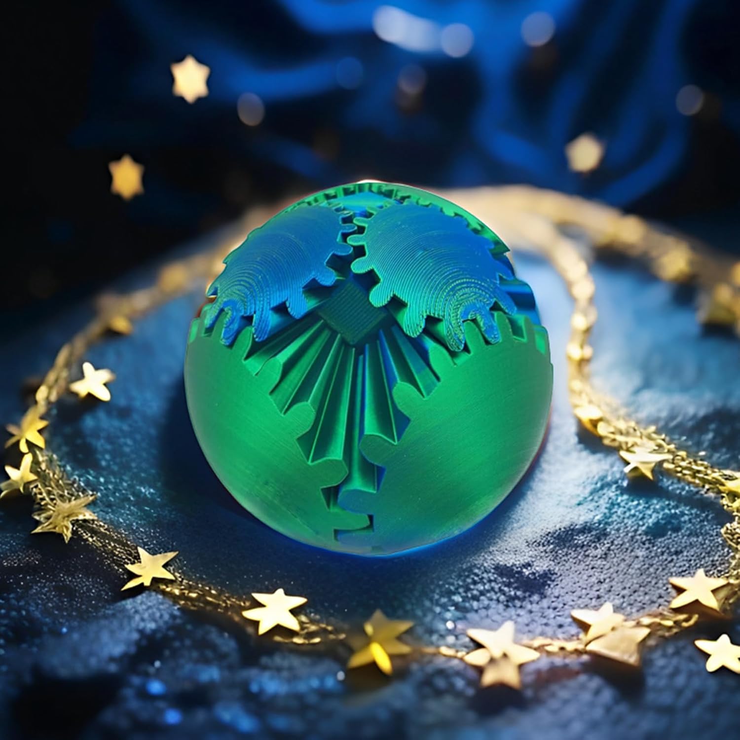 Gear Ball 3D-gedrucktes Fidget – 3D Printing Gears Bewertung und Preis