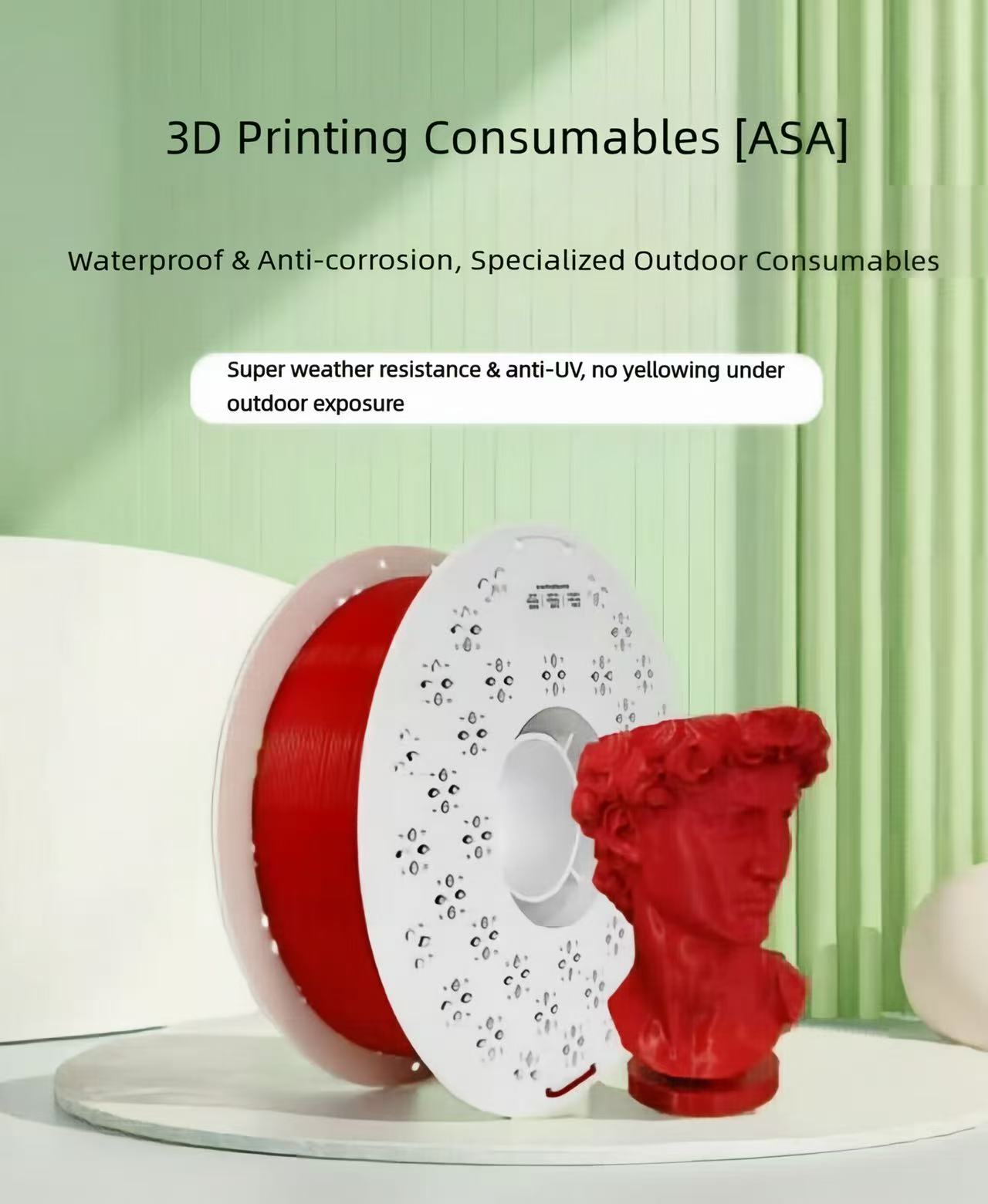 ASA Filament 1,75mm 1KG UV-Bes – Asa Filament Outdoor Bewertung und Preis