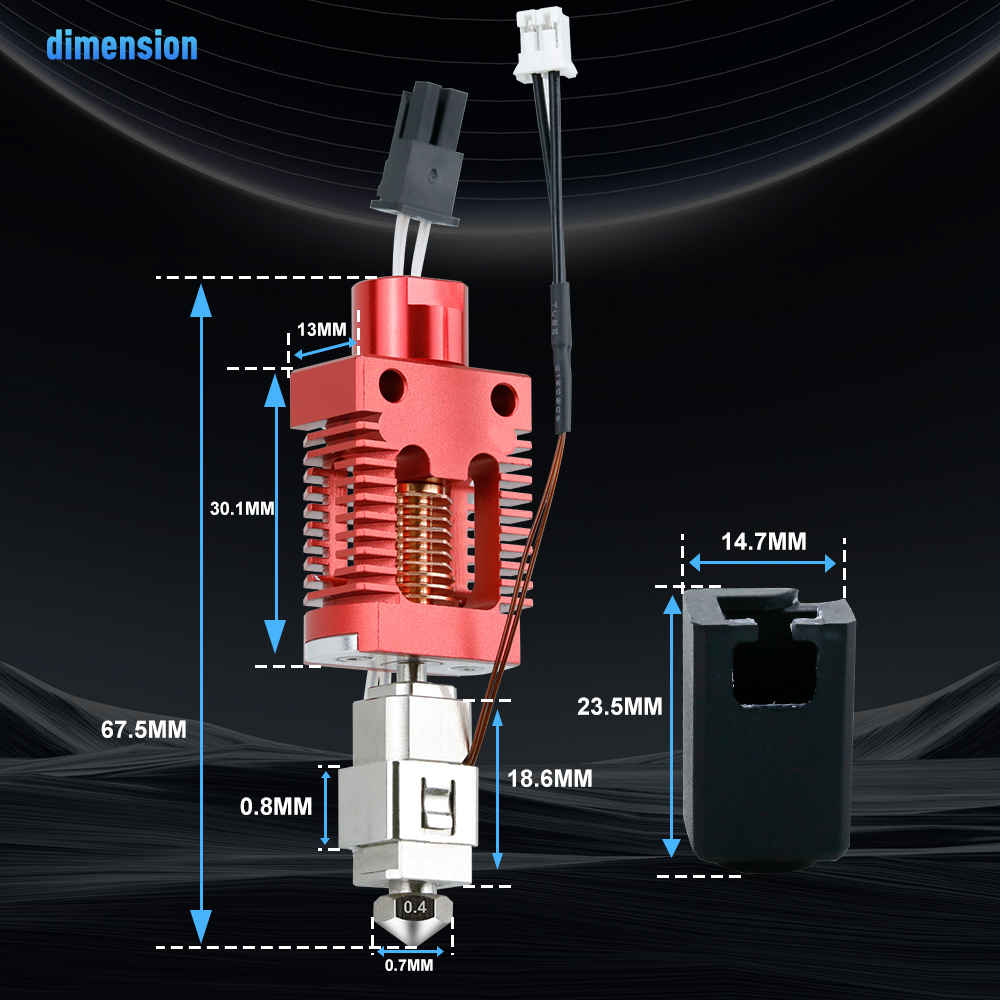 Hotend-Kit für Creality Ender  – Ender 3 Upgrade Kit Bewertung und Preis