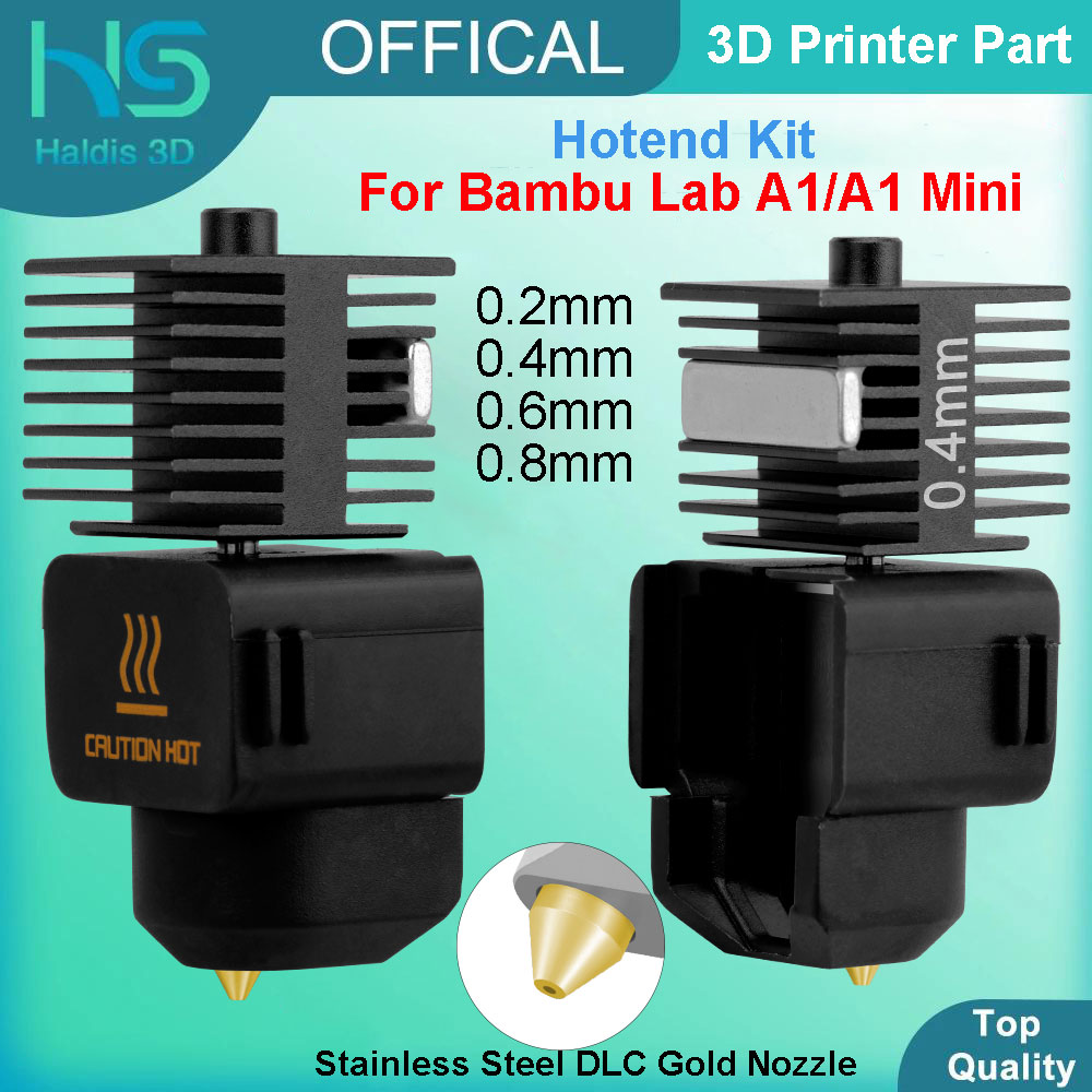 Hotend-Kit für Bambu Lab A1/A1 – 3D Printing Gold Bewertung und Preis