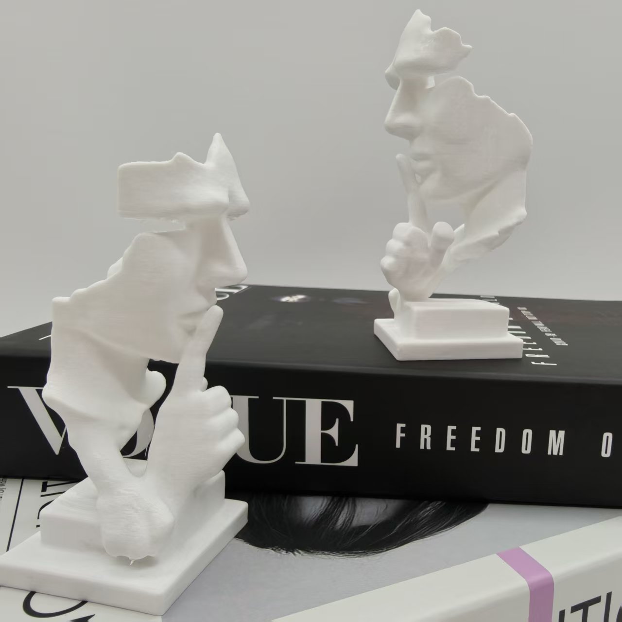 Denker-Statue, Silence Is Gold – 3D Printing Household Items Bewertung und Preis