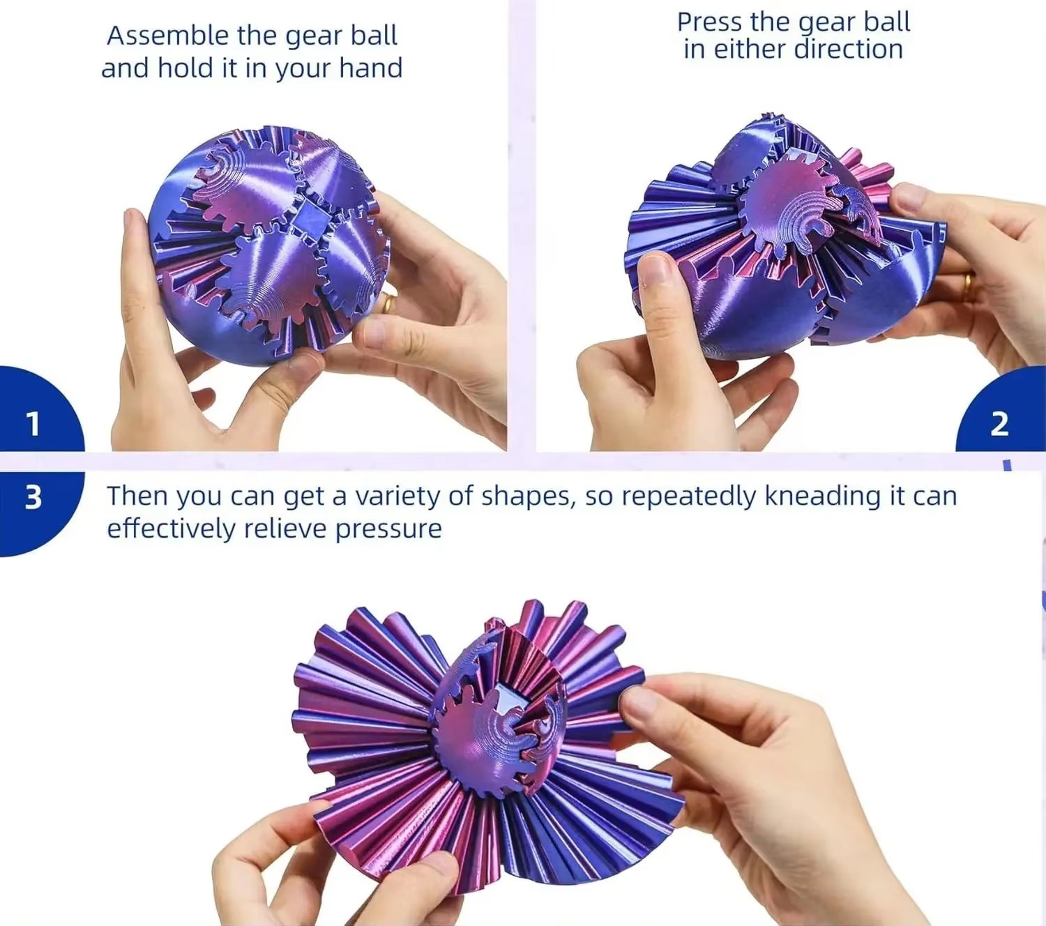 3D-gedrucktes, transformierbar – 3D Printing Gears Bewertung und Preis