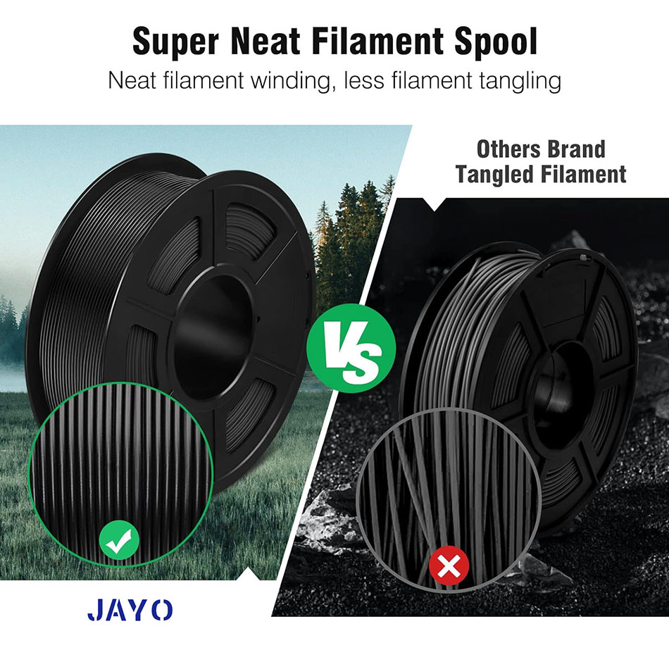 JAYO 3D-Filament ASA 1,75 mm 5 – Asa Filament Outdoor Bewertung und Preis