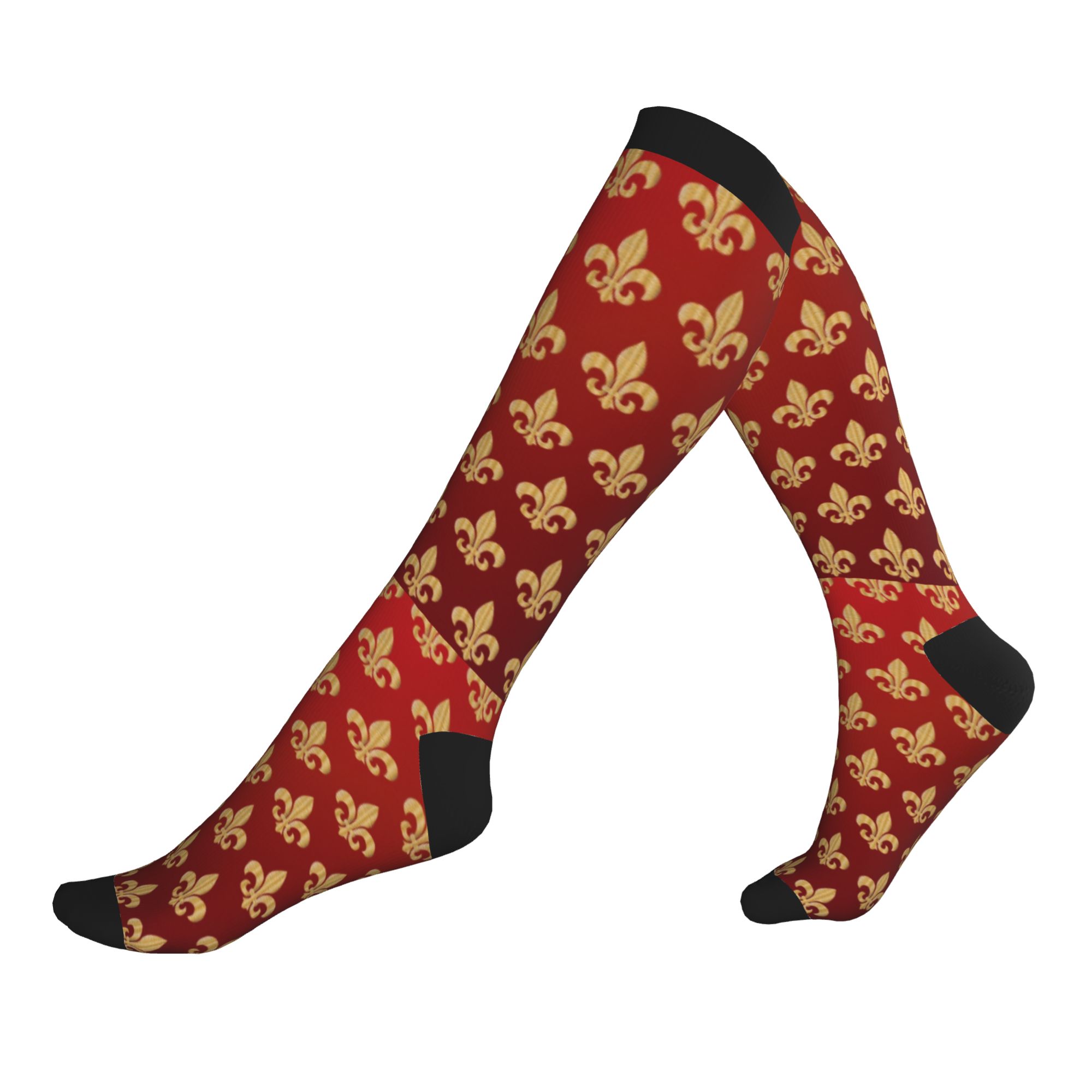 Herren-Socken in Rot und Gold  – 3D Printing Gold Bewertung und Preis