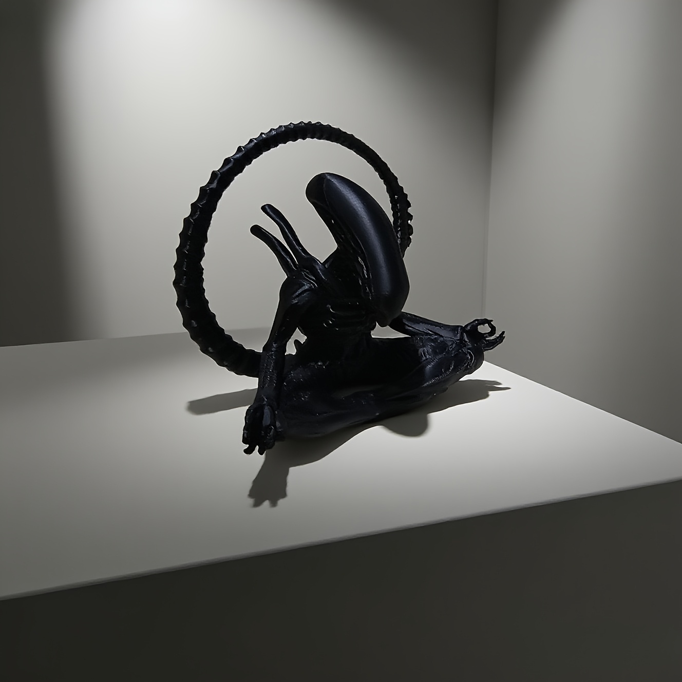 Meditierende Alien-Figur 3D-Ge – 3D Printing Household Items Bewertung und Preis