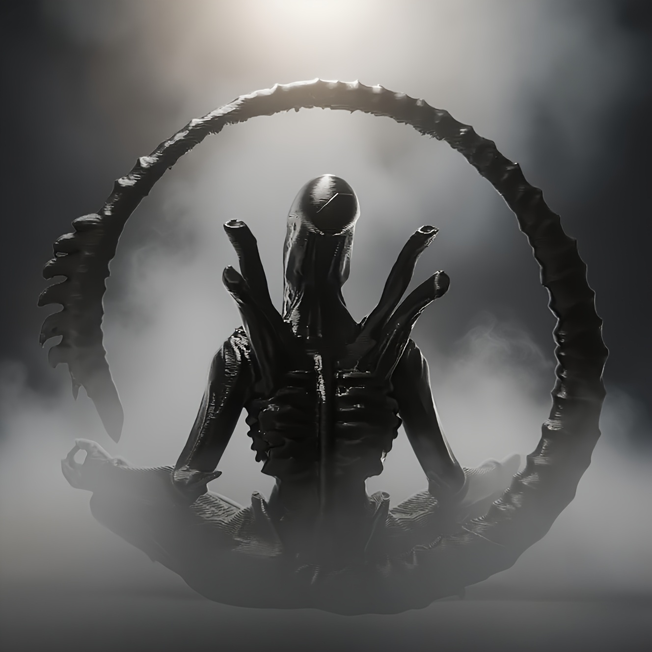 Meditierende Alien-Figur 3D-Ge – 3D Printing Household Items Bewertung und Preis