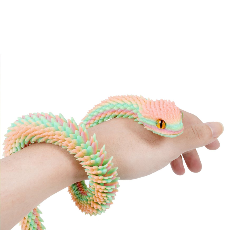 3D-gedruckte Schlange, bewegli – 3D Printing Idea Bewertung und Preis