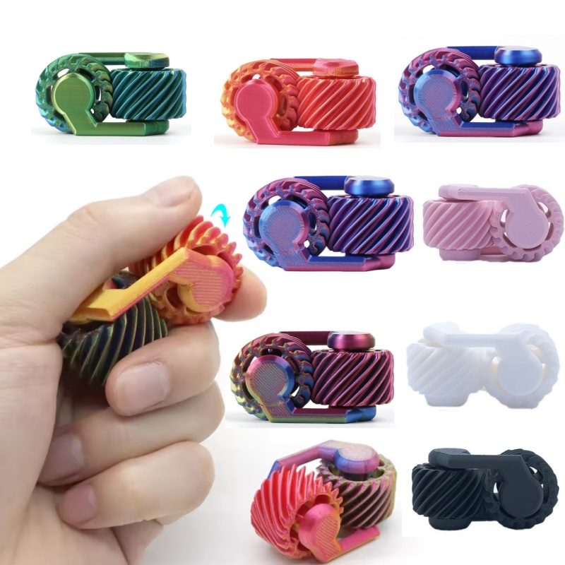 3D-Gedruckter Fidget Spinner F – 3D Printing Gears Bewertung und Preis