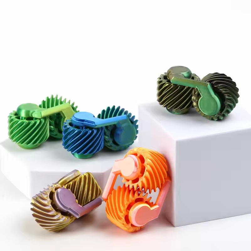 3D-Gedruckter Fidget Spinner F – 3D Printing Gears Bewertung und Preis