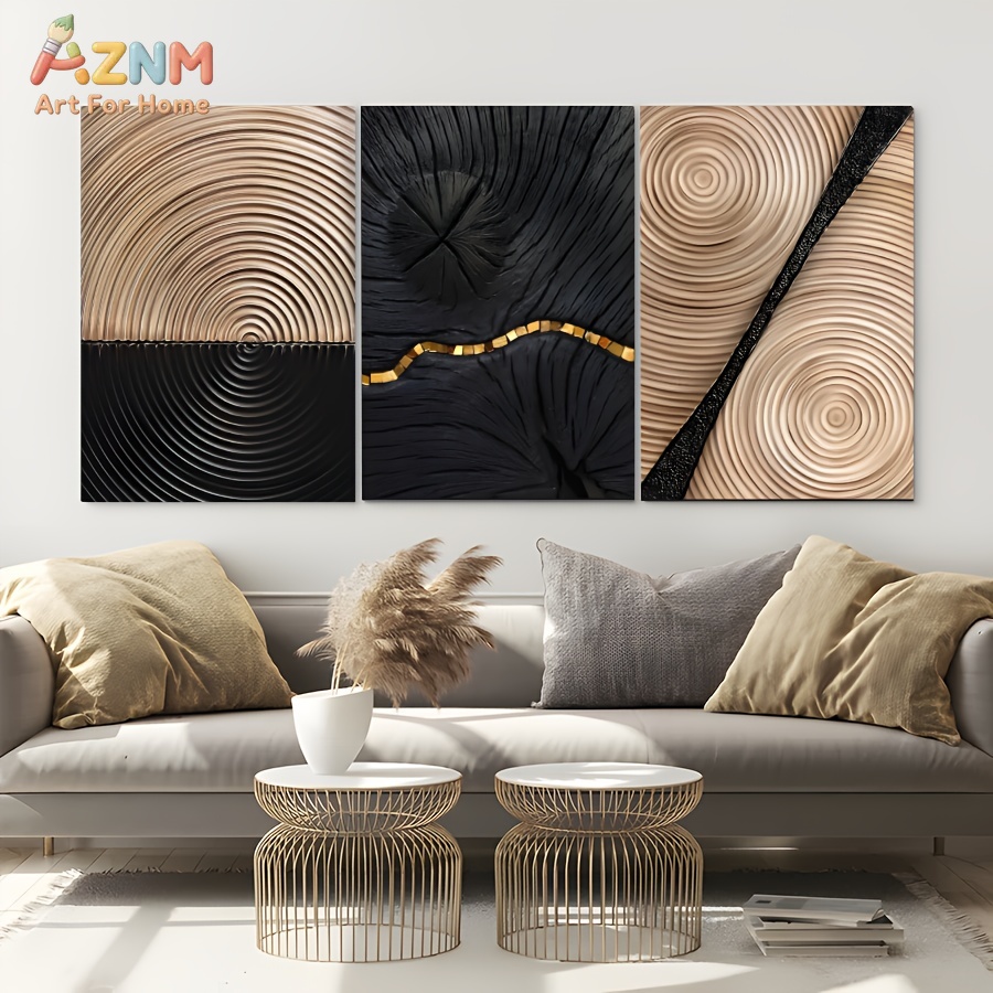 AZNM Wabi Sabi Abstrakte Holzm – 3D Printing Gold Bewertung und Preis