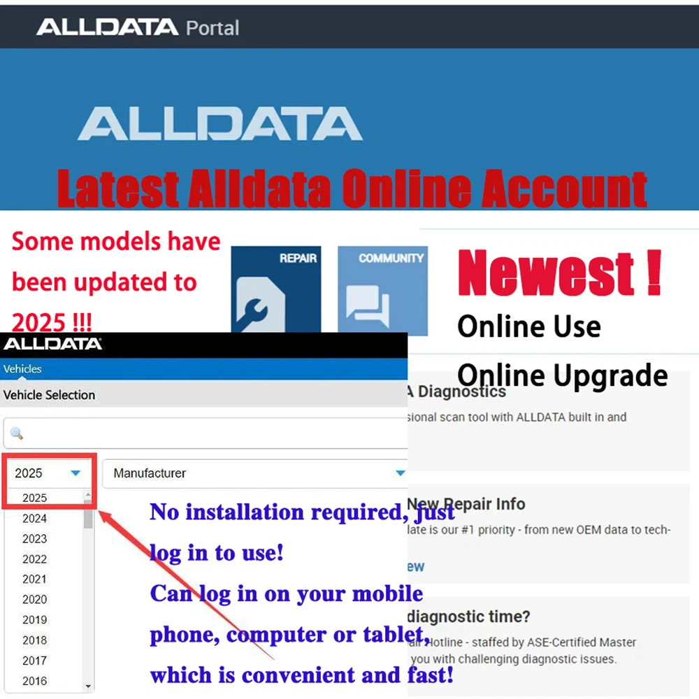 2027 Alldata KFZ-Daten Neueste – 3D Printing Online Bewertung und Preis