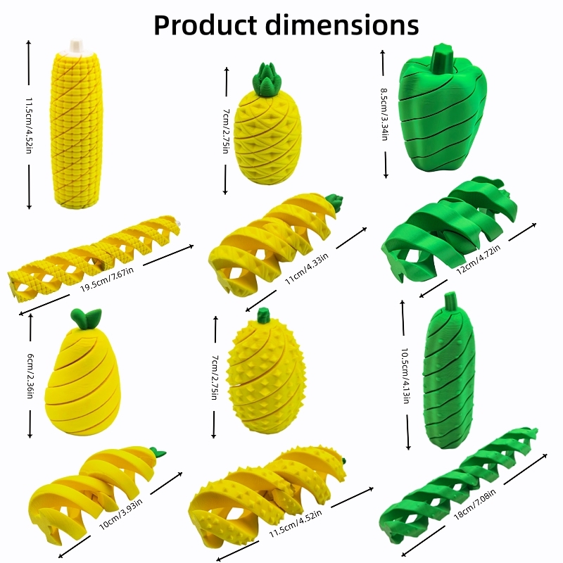 3D-Gedruckte Obst- und Gemüse- – 3D Printing Household Items Bewertung und Preis