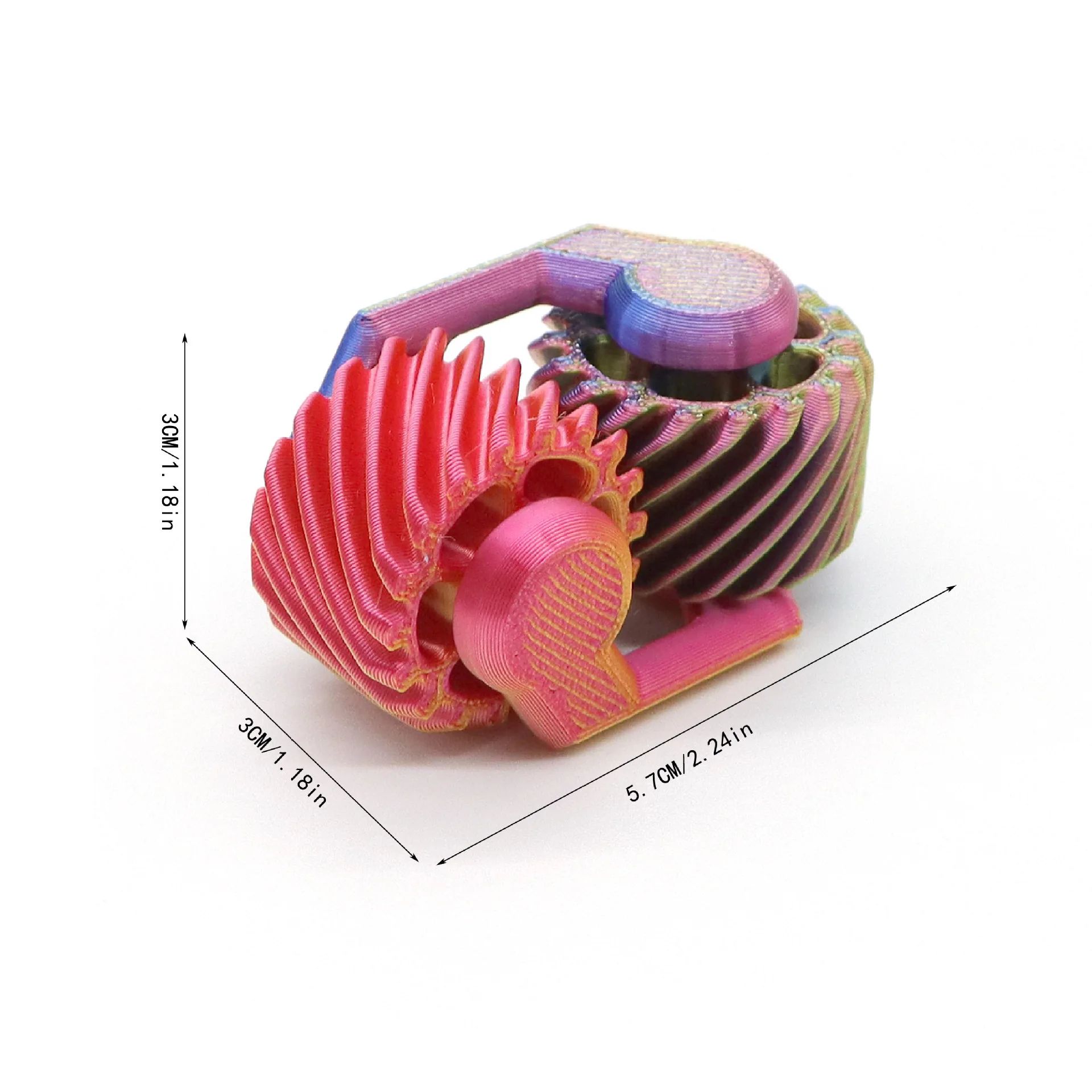 Beliebtes 3D-gedrucktes Fidget – 3D Printing Gears Bewertung und Preis