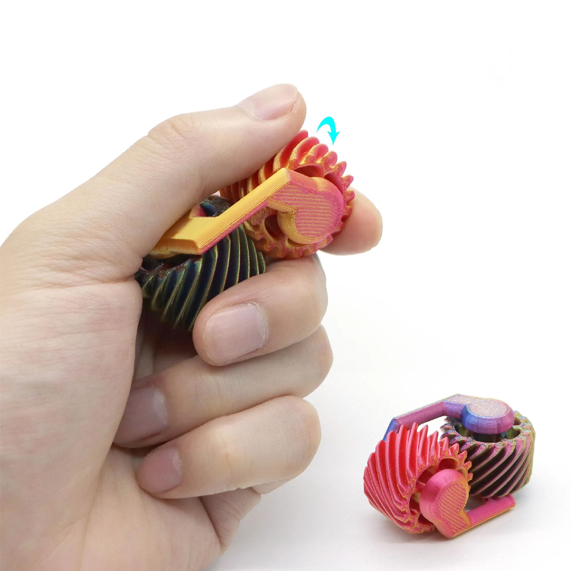 Beliebtes 3D-gedrucktes Fidget – 3D Printing Gears Bewertung und Preis
