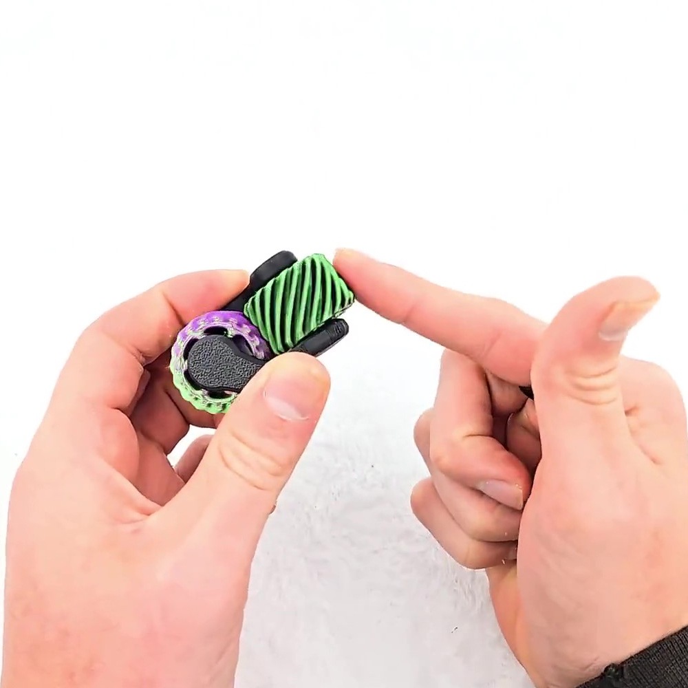 1 Stück 3D-Gedruckter Fidget S – 3D Printing Gears Bewertung und Preis