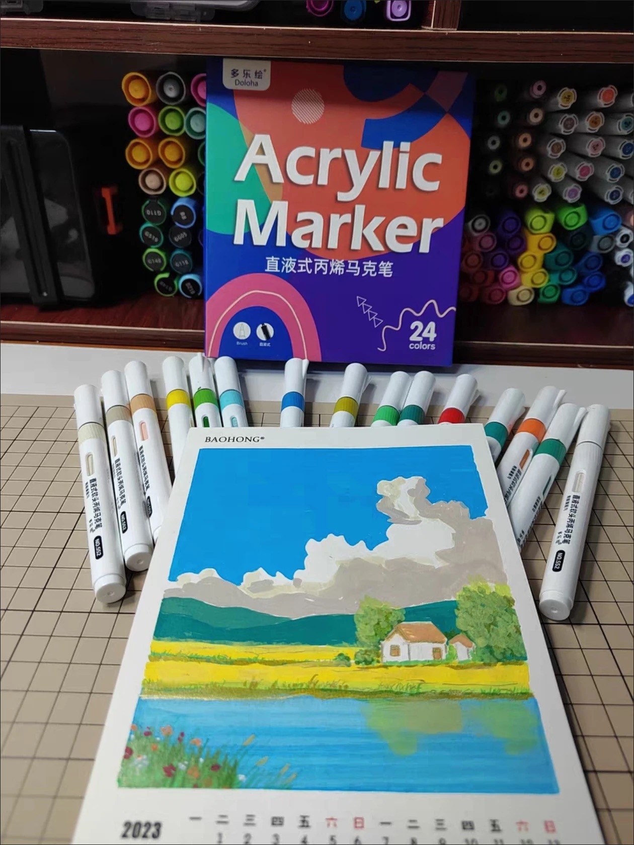 DOLOHA Doloha Acryl-Markerstif – 3D Printing Idea Bewertung und Preis